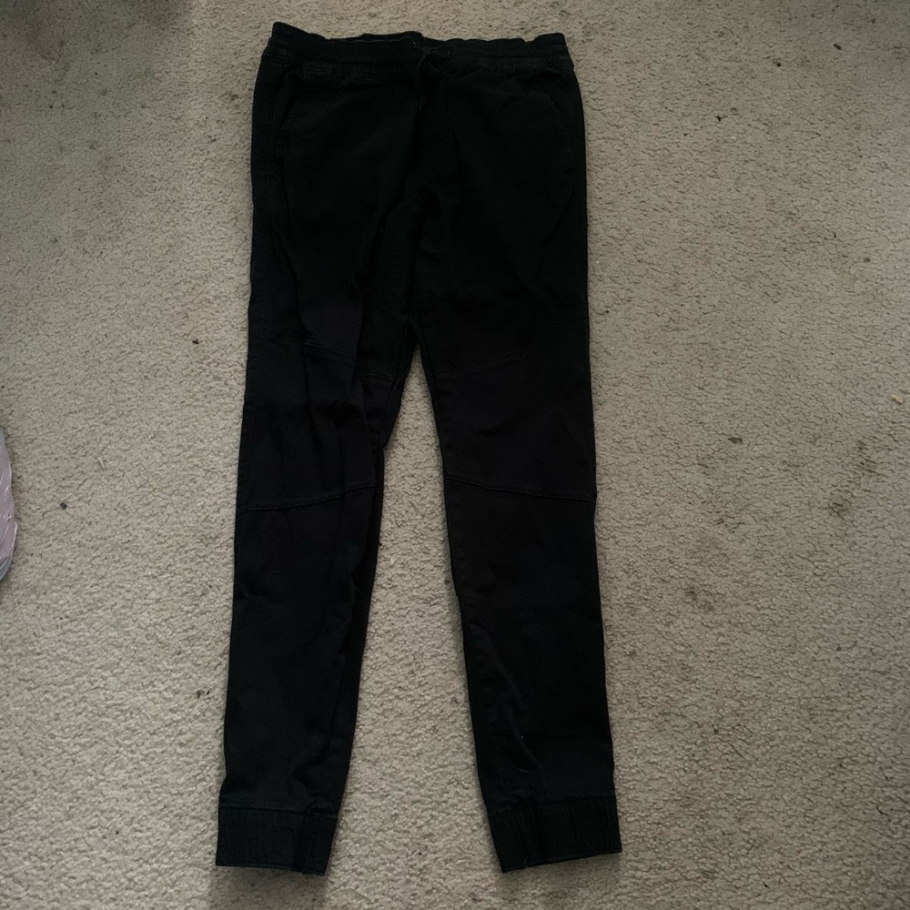 Beautiful black Hollister jogger pants.